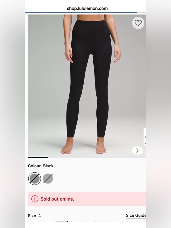 lululemon athletica Pants - lululemon athletica High-Rise Black Leggings